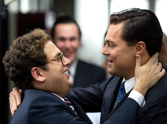 Jonah Hill, Leonardo DiCaprio, The Wolf of Wall Street Jonah Hill, Leonardo DiCaprio, The Wolf of Wall Street